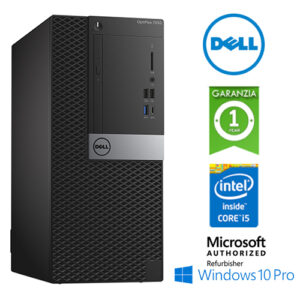 (REFURBISHED) PC Dell Optiplex 7050 MT Core i5-6600 3.3GHz 8GB 256Gb SSD DVD-RW Windows 10 Professional