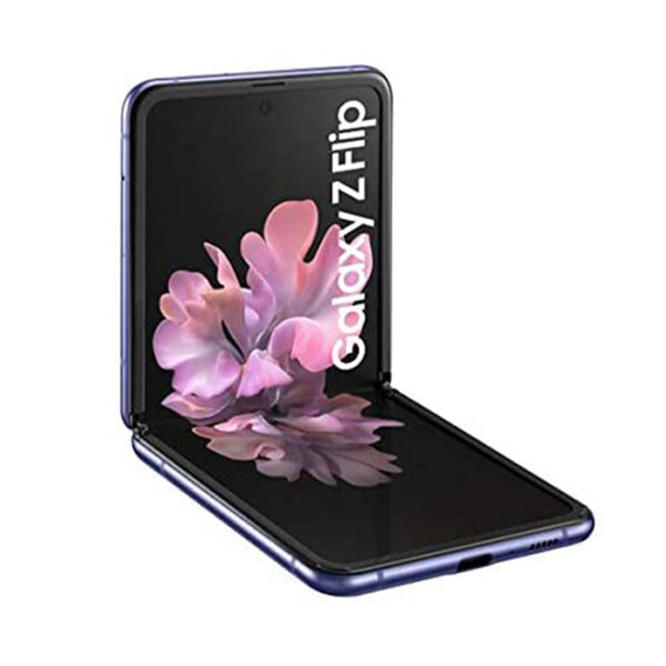 (REFURBISHED) Smartphone Samsung Galaxy Z FLIP SM-F700F 6.7" 8Gb RAM 256Gb Dynamic AMOLED 12MP PURPLE