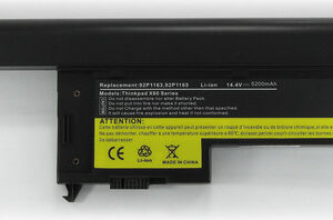 Batteria compatibile. 8 celle - 14.4 / 14.8 V - 5200 mAh - 76 Wh - colore NERO - peso 430 grammi circa - dimensioni MAGGIORATE.
