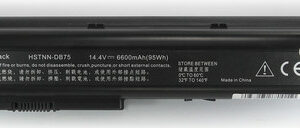 Batteria compatibile. 12 celle - 14.4 / 14.8 V - 6600 mAh - 96 Wh - colore NERO - peso 640 grammi circa - dimensioni MAGGIORATE.