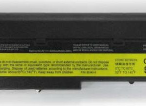 Batteria compatibile. 8 celle - 14.4 / 14.8 V - 4400 mAh - 64 Wh - colore NERO - peso 430 grammi circa - dimensioni MAGGIORATE.